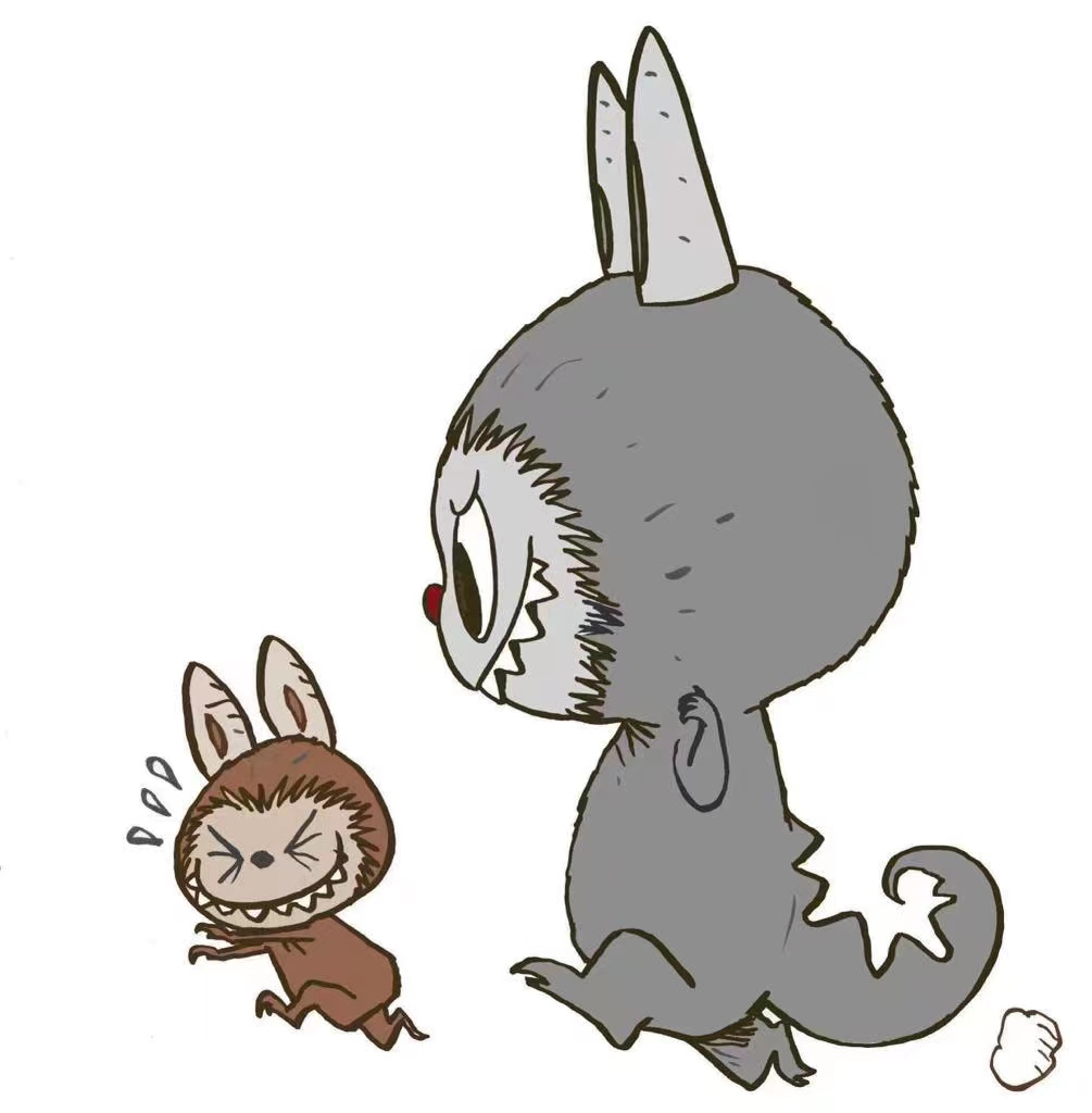 Labubu 和 Zimomo